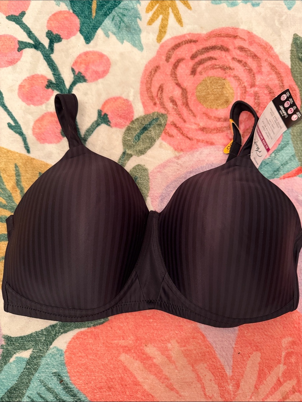 Playtex Black Seamless T-Shirt Bra wirefree